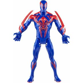 Marvel Spider-Man: Across The Spider-Verse Titan Hero Series Spider-Man 2099 Toy, 12-Inch-Scale Deluxe Figure, Toys for Kids Ages 4 and Up