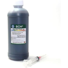 BCH 500ml Black Dye Ink Refill for Inkjet Printers – Vivid Prints, Fade-Resistant, Compatible with CISS & High-Capacity Cartridges