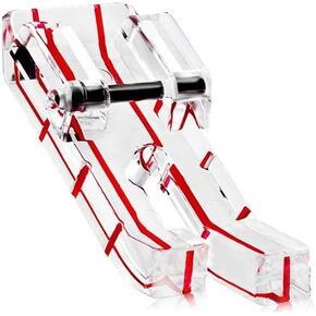 ZIGZAGSTORM 31461-P,31461-1,31461,U2-0002 Clear View 1/4 inch Quilting Presser Foot for All Low Shank Snap-On Singer,Brother,Babylock,Euro-Pro,Janome,Kenmore,White,Juki,Simplicity,Elna Sewing Machine