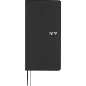 Hobonichi Techo 2025 Weeks [Japanese/Tall and Slim Size/April Start/Planner] Paper Series: Platinum White