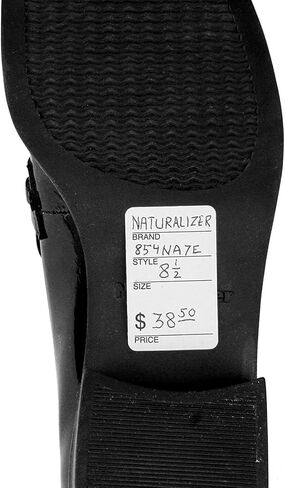 Self Adhesive Shoe Store Labels - Brand, Style, Size & Price Sticker Roll, 500 Pack in Kuwait