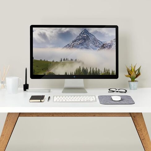 مميزة 8.66 "× 11" | لوحة الماوس النحيفة | منزل/مكتب ألعاب غير انزلاق (رمادي داكن) in Kuwait