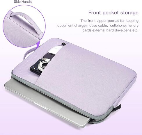 17.3 Inch Laptop Carry Case Sleeve for HP ENVY 17 17t/Pavilion 17/Omen 17, Acer Predator 17, Dell Inspiron 17/Dell G3 G7 17.3, Lenovo Ideapad 17, MSI GS75, 17 in Waterproof Computer Bag with Handle in Saudi Arabia