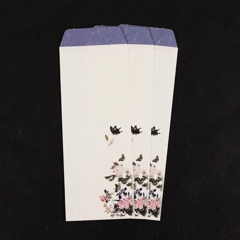 Stationary Letter Paper and Envelope Set, Flower and Butterfly Theme Paper, 5 Sheets and 3 Envelopes, Great for invites and letters (Type 1) in Kuwait