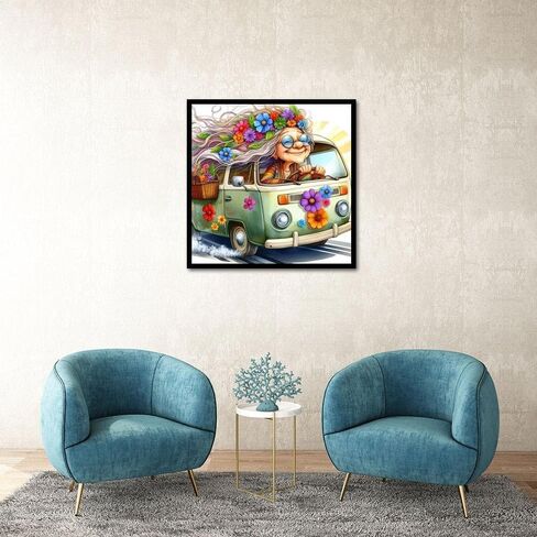 FQOVKYN 4 PCS Cartoon Animals مجموعات فن الماس للبالغين المبتدئين ، DIY Panda Panda Diamond Art Paint in Kuwait