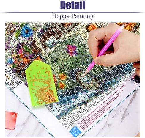 FQOVKYN 4 PCS Cartoon Animals مجموعات فن الماس للبالغين المبتدئين ، DIY Panda Panda Diamond Art Paint in Kuwait