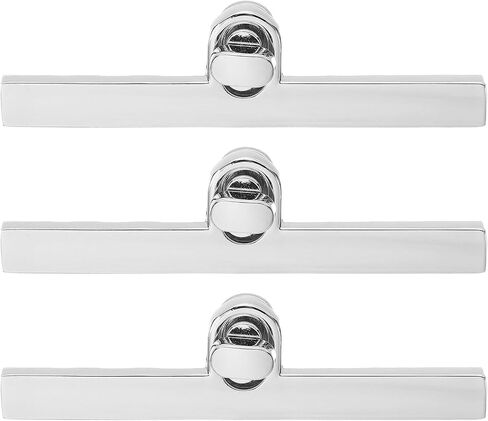 uxcell 3Set Turn Lock Clasp, Press Lock Clasp Closure Twist Turn Locks Hardware Buckle Fasteners for Purse Leather Bag Handbag Making Accessories (97x10mm, Gold) in Saudi Arabia