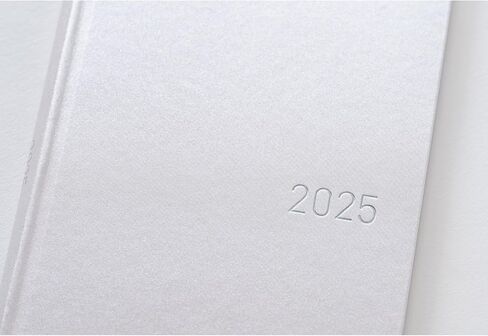 Hobonichi Techo 2025 Weeks [Japanese/Tall and Slim Size/April Start/Planner] Paper Series: Platinum White in Saudi Arabia