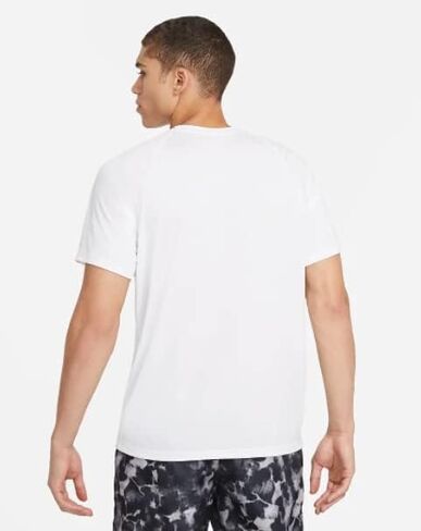 Nike Men's Dri-FIT UPF 40+ Hydroguard Swim Tee (Large, Indigo Fog Blue) in Kuwait