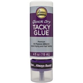 Aleene's 33147 Quick Dry Tacky Always Ready Adhesives, 4 oz.
