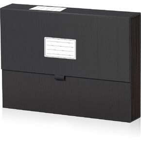 JiaWei Expanding File Folders with Pockets, 13 Pockets Accordian File Organizer with Magnetic Closure, Letter Size Portable Documents and Receipts Folders with Tabs for Document Classification