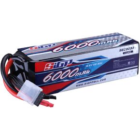 5S 18.5V Lipo Battery 6000mAh 60C Soft Pack for RC Helicopter Airplane FPV Drone Quadcopter Racing Hobby
