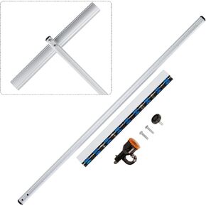 90 cm T-Cutter Glass Cutting Tools,T-Shaped Glass Cutting Tool,Tile Cutters,with 18 ABS Pulley and Thickened Aluminum Alloy Blade Bar,for Tile Cutting T-Glass Cutting with Auto Oiling