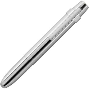 Fisher Space Pen Bullet Pen, X-Mark Flat Cap, Matte Black, Ballpoint, Black Ink, Pocket Clip