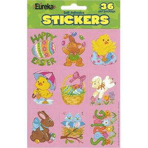 Eureka Easter Stickers