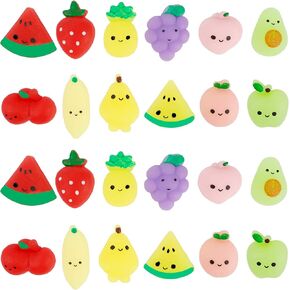 24 PCS Squishy Toys ، Unicorn Kawaii Mochi Squishies ، Unicorn Party Favors Tears Tears ، Goodie Acags Hishafricht Homes Classroom Justs for Kids (Unicorn)