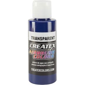 Createx Brite Blue, Airbrush Paint, Transparent, 2 oz (5106-2), 2 Ounces