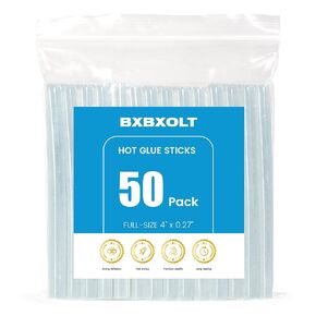 Hot Glue Sticks, 4" x 0.27inches/0.7cm Diameter (200 Pcs) - Clear Mini Glue Sticks for DIY, Crafting, Classroom Projects, Compatible with Most Mini Glue Guns