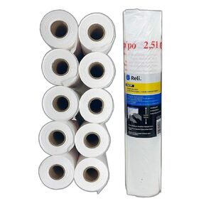 Reli. Masking Film, 10 Rolls Bulk (90' Foot x 99" Inch) - Masking Plastic Film for Painting, Automotive - Pre-Folded - Hand-Masker Plastic in Bulk