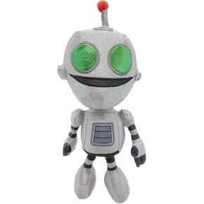 JINX Official Clank of Ratchet & Clank: Rift Apart, Collectible Plush, Excellent Plushie Toy for Toddlers & Preschool, Super Cute