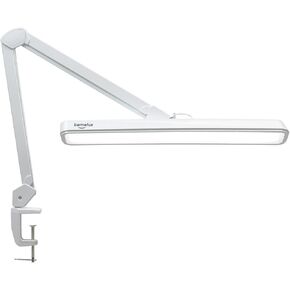 LED Architect Desk Lamp with Clamp, Metal Swing Arm 2000 Lumens Dimming Office Table Lamp for Task Work Drafting Reading Desktop, 234PCS Bright LEDs, 24W, 5 Color Temperatures Workbench Lamp in Saudi Arabia