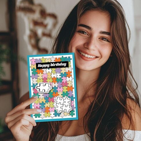 GLOBLELAND Puzzle Background Clear Stamps Puzzle Silicone Clear Stamp Seals Pattern Background Transparent Stamps for DIY Scrapbooking Cards Making Photo Album Journal Decoration in Saudi Arabia