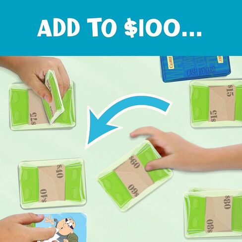 Melon Rind Clumsy Thief Math Game for Kids Ages 8+, Educational for Kid's Learning and Confidence Building, Fun Math Card Game for 3-6 Players Adding to 100 in Kuwait