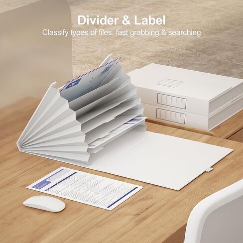 مجلد Jiawei مع جيوب ، منظم ملفات الأكورديون مع الإغلاق المغناطيسي ، مجلد ملف أسود بحجم حرف A4 in Kuwait