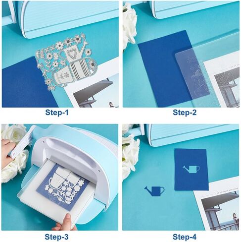 BENECREAT Sunflower Cutting Dies, Bouquets Carbon Steel Template Metal Embossing Stencils for Paper Card Making Decoration DIY Scrapbooking Album Craft Home Decor in Saudi Arabia