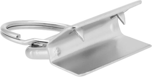 HOZEON 150 Pack 1 Inch Key Fob Hardware with Key Rings, Key Chain Fob Wristlet Bulk Key Lanyard for Key Chain Making, Bags, Hand Craft, Silver in Saudi Arabia