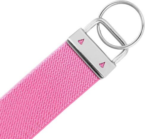 HOZEON 150 Pack 1 Inch Key Fob Hardware with Key Rings, Key Chain Fob Wristlet Bulk Key Lanyard for Key Chain Making, Bags, Hand Craft, Silver in Saudi Arabia
