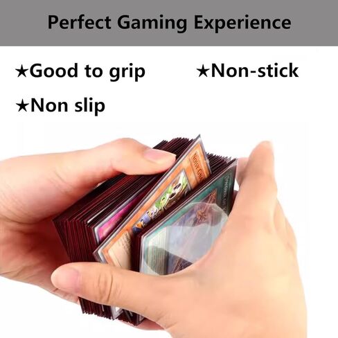 500 Count Card Sleeves, Baseball Card Sleeves for Standard Cards, 5 Colors Trading Cards Sleeves Fit for MTG, Football Card, Sports Cards, Game Cards in Saudi Arabia