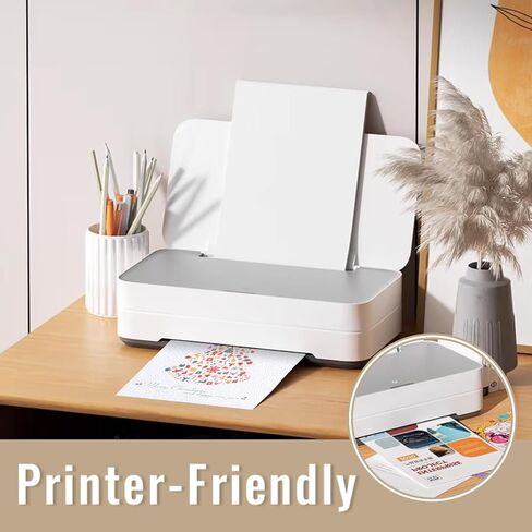 50 ورقة من الكتان Cardstock White 250g/92lb Cover Cover Paper ، 8.5 × 11 بوصة للطابعات ، الدعوة ، الفنون والحرف ، سجل القصاصات ، مشاريع DIY (أبيض ، 8.5 × 11in ، J) in Kuwait