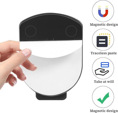 حامل تحكم عن بعد المغناطيسي ، حامل وحدة تحكم لاصقة من طاولة السرير ، 3pcs. in Kuwait