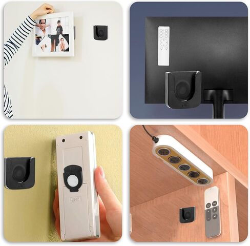 حامل تحكم عن بعد المغناطيسي ، حامل وحدة تحكم لاصقة من طاولة السرير ، 3pcs. in Kuwait