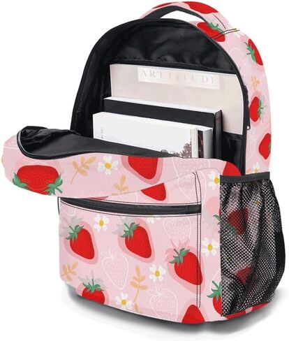 Colorful Donut Backpack, Casual Lightweight Laptop Bag, Classic Shoulders Backpack Cool Daypack with Multiple Pockets(Colorful Donut) in Saudi Arabia