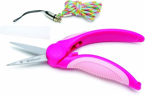 Westcott Titanium Ultra Smooth Spring Assist Scissors with Lanyard, 6-Inch, Pink in Saudi Arabia