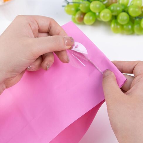 VGOODALL 36PCS Solid Color Paper Bags, Neon Colored Gift Bags Party Favor Treat Bags Goodie Bags for Birthdays Baby Showers Crafts Wedding 6 Colors in Saudi Arabia