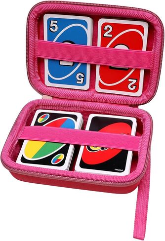 Case Xanad Travel Cards for Pokemon/Skip Bo/Uno/Play Card Game/Phase 10 Game ، PM TCG Trading Cards ، صندوق التخزين الذي يصل إلى 300+ بطاقة - Carrying Storage Bag - Sky Blue in Kuwait