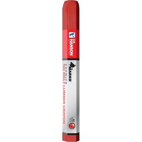 CH Hanson Red Premier Lumber Crayon 12-Pack