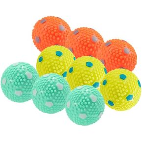 Dog Balls 9 Pcak, Latex Balls for Small and Medium Dogs - for Automatic Dog Ball Launcher(2 Inches Balls)