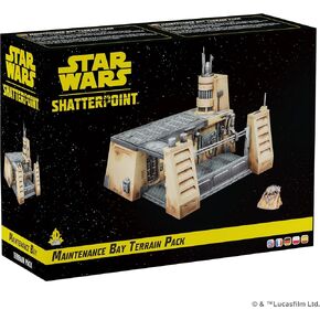 Atomic Mass Games Star Wars Shatterpoint Maintenance Bay Terrain Pack - Enhance Gameplay! Tabletop Miniatures Game for Kids and Adults, Ages 14+, 2 Players, 90 Minute Playtime, Made