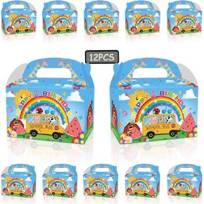 POAKYPA 20 PCS Cartoon Melon Birthday Party Supplies,Kid Party Decorations Gift Bags,Boys and Girls Candy Bags for Birthday Party.