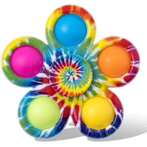 لعبة Nutty Toys Fidget Spinner - لعبة حسية للأطفال والكبار - أعلى التوتر والقلق هدايا الإغاثة 2025 - فكرة هدية فريدة من نوعها في عيد الفصح - أفضل طفل صغير ، توين ، فتاة في سن المراهقة والفتيان في سن المراهقة.