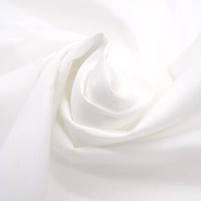 100 ٪ Polyester Fabric Precut - 65 "(أبيض) للفراغات التسامي | 75 GSM | نقل المطبوعات إلى النسيج | طباعة رقمية | غطاء فراش أوزة (2 ياردة مسبقة)