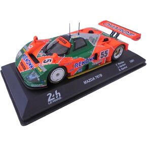 OPO 10 - 1/43 Scale Model car Compatible with Mazda 787B 24h Winner Le Mans 1991-24LM16