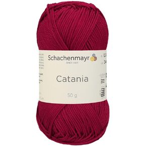1 Skein/Pack Schachenmayr (SMC) Catania Originals Yarn, Each Ball 1.76 Oz (50gr) / 136 Yards (125 m), 100% Mercerized Cotton for Knitting and Crochet Yarn, Sport Weight, 388 - Terracotta