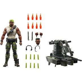G.I. Joe Classified Series #150, Heavy Duty with Man-Portable Heavy Weapons System, Collectible Deluxe 6 Inch Action Figure Set with 30 Accessories