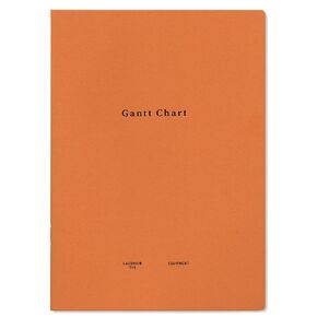 Laconic LGF05-36 Notebook A5 Gantt Chart Date Free Style Notebook