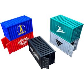 Monster Fight Club Cyberpunk Red Combat Zone Miniatures: Cargo Containers Limited Edition